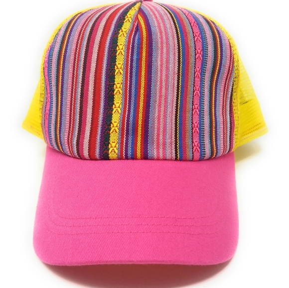 Peter Grimm Accessories - Peter Grimm Women Anaba Trucker Cap Yellow Pink St